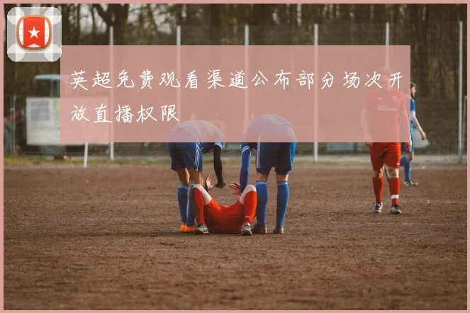 英超免费观看渠道公布部分场次开放直播权限